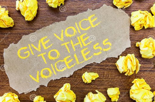 Voice of the voiceless